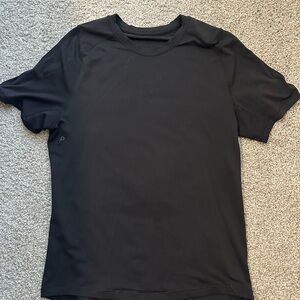 Unique Lululemon Black Men's T-Shirt with side pocket